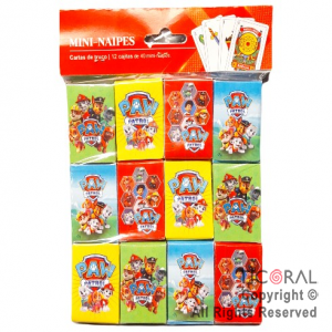 MINI NAIPE PAW PATROL x 12